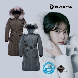 블랙야크 블랙야크 고어텍스 여성 롱 벨트패딩 헤비 구스다운 폭스퍼 겨울점퍼 M알라야GTX알파다운자켓