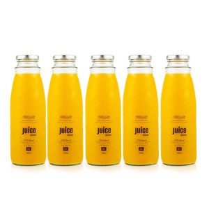 Juice pessed 100% 제주 감귤 착즙 주스 대용량, 1L, 5개