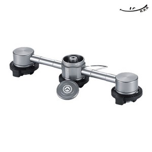 부탄가스 스테이션 버너 난로 3IN1 분배기 3구 가스 연결식, 1개, 단일/상품