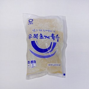 우복 초계육수 팩 340g*30 2박스, 60개, 340g