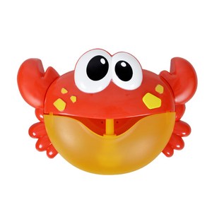 베비포 꽃게 목욕놀이 멜로디 거품기 CRAB, 레드, 1개