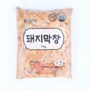 달구지 돼지 생막창 1kg, 4개