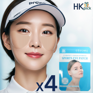 HKpick 5시간쿨링 여성 골프 자외선차단 패치 4회분, 1개, 40g
