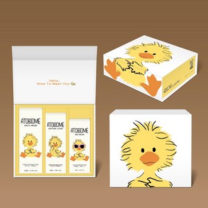 아토바이옴 선물세트 [크림+선크림+수딩로션], 1세트