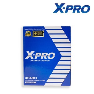 아트라스 BX 40FL 모닝 올뉴모닝 배터리, 엑스프로 XP 40FL, 폐전지반납, 12mmT렌치(30cm)세트대여, 1개