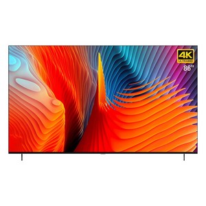 큐빅스 고화질 4K UHD LED TV 218cm(86인치) 대형티비 IPTV 스탠드형 벽걸이형 기사방문설치, NBH860UHD-S01, 방문설치