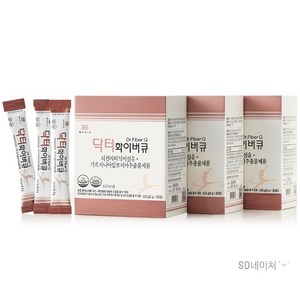 Manis 닥터 화이버 큐 (콜레스테롤 개선 및 체지방 감소) (코나 커피스틱 3개 포함), 180g, 2박스