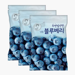 [자연원] 두번엄선한 냉동 블루베리 1.13kg x 3팩