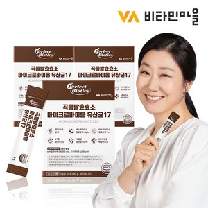 비타민마을 곡물발효효소 마이크로바이옴 유산균 17 x 3박스, 90g, 3개