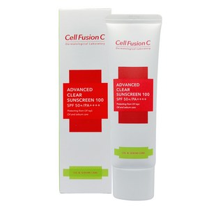 셀퓨전씨 어드밴스드 클리어 썬스크린 100 SPF50+ PA++++, 45ml, 1개