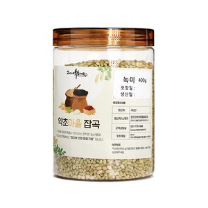 국산 찰녹미쌀 농진청 기능성 유색미 녹색쌀 400g 600g 2024년산 햇곡, 1개