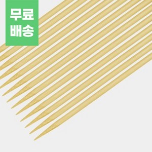일반 대나무 꼬지 5.0mm x 40cm (S), 1개