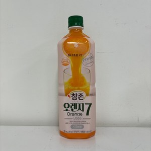 참존 오렌지 원액 음료베이스 PET 835ml 오렌지7, 1개