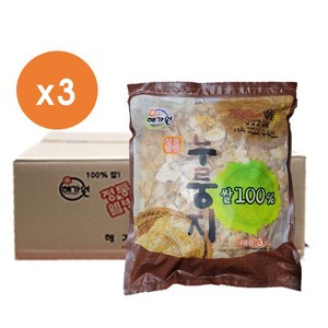 해가원 누룽지 3kgX3개입 박스, 3kg, 3개