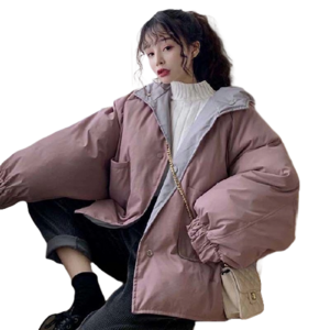 카멜롯 겨울 여성 패딩 양면착용 점퍼 944