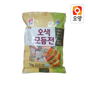 판매자 햇살누리 상품 오색모듬전 1kg, 1개