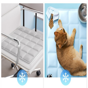 글리노 여름 차량 사무실 의자 반려동물 아이스 쿨매트 쿨방석 1+1