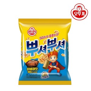 오뚜기 뿌셔뿌셔 바베큐맛, 90g, 6개