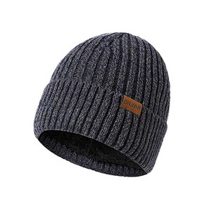 겨울모자 방한 기모 안감 남여공용 니트모자 프리사이즈