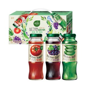 자연은 싱그런 음료세트, 180ml, 60개