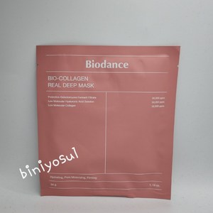 Biodance 바이오 콜라겐 리얼 딥 마스크34g 4매, 1개입, 4개