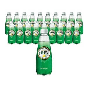 롯데 트레비 탄산수 레몬 300ml 20개 페트 펫 tevi