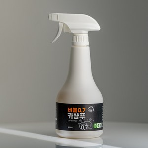 강청 버블 0.7 카샴푸 친환경 뿌리는 카샴푸, 1개, 500ml