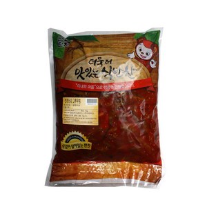 해품 고추무침 4kg 양념고추 대용량 반찬단지, 1개