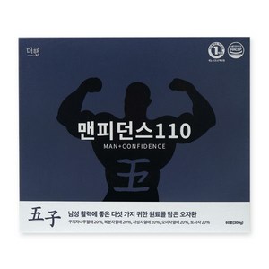 맨피던스110 (60포)-한방 활력충전/한방 오자, 300g, 1개