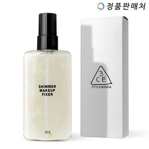 [정품배송] 3CE SHIMMER MAKEUP FIXER 쉬머 메이크업 픽서 95ml 펄픽싱 메이크업고정 2in1 펄피그먼트 얇고가벼운밀착, 1개