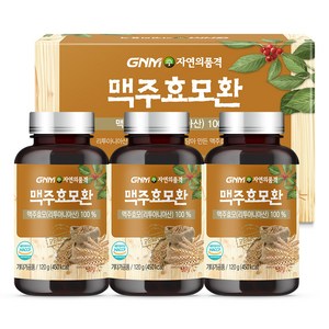 GNM자연의품격 맥주효모환, 120g, 3개