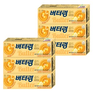 해태제과 버터링 소프트, 86g, 6개