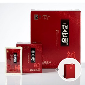 천제명 6년근 홍삼순액 50ml x 60포 + 쇼핑백, 단품, 단품