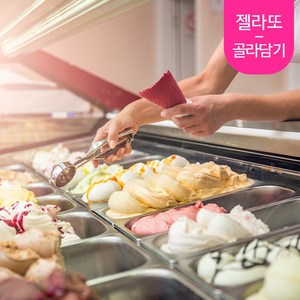 흥국F&B 젤라또 2kg 아체르보요거트 + 패션망고소르베, 1세트