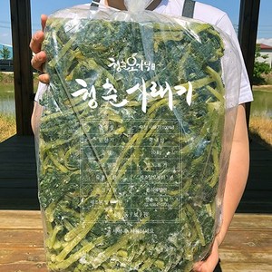 냉동 무청 시래기 업소용 대용량, 2개, 10kg