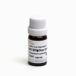 새로핸즈 천연 아로마 에센셜오일 로즈제라늄 10ml, 단품