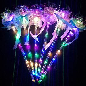LED 풍선 야광봉 캡슐봉 캐릭터봉, 1개, 별봉