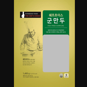 쉐프초이스 짬뽕 군만두 1.4Kg, 1개