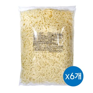 킹스코 하모니91 모짜렐라 피자치즈 자연100% 고다10% 냉장 2.5kg, 6개