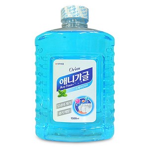 애니가글 1500ml 대용량 가그린 가글 디스펜서용, 1.5L, 1개