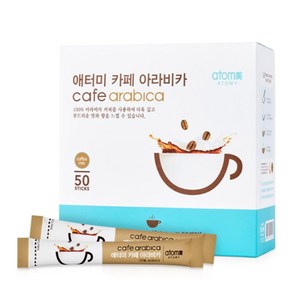 애터미 카페 아라비카 커피믹스 12.1g, 605g, 50개입, 1개