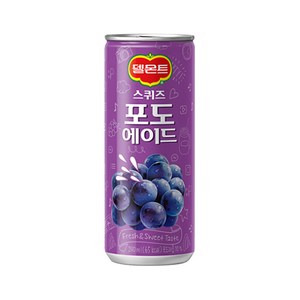 델몬트 스퀴즈 포도 에이드, 240ml, 120개