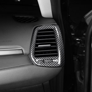 카스타 그랜저 IG 튜닝 카본 우드 몰딩 사이드 송풍구 커버 자동차 실내 튜닝 용품 악세사리, (유광카본) 사이드 송풍구 커버 2P 16년~19년