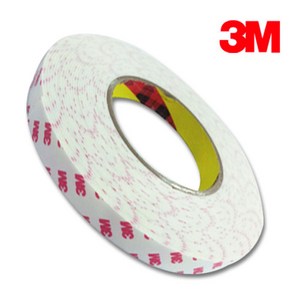 3M 쓰리엠 4421 PE폼 양면테이프, 1개, 화이트 (10mm X 10M)