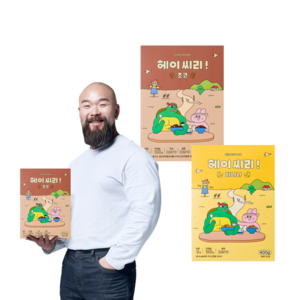 [2SET] 헤이씨리! 무설탕 프로틴 시리얼 400g x 2개 단백질 식단 그래놀라 대용량 초코x바나나, 1개
