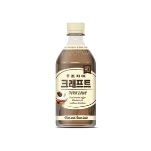 조지아 크래프트 라떼, 470ml, 24개