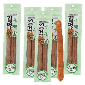 참좋은간식 길개먹개 강아지 간식 2p, 닭고기맛, 64g, 10개