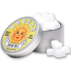 [자일리톨스톤] 자일리톨 무설탕캔디 레몬, 70g, 1개