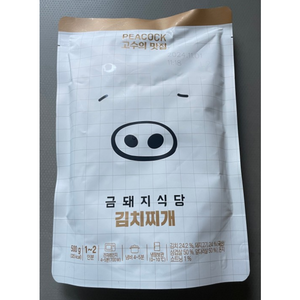 [본사정품] 피코크 금돼지식당 통삼겹 김치찌개 500g 6P 1묶음 피코크금돼지식당 피코크김치찌개 돼지김치찌개, 1세트, 3kg