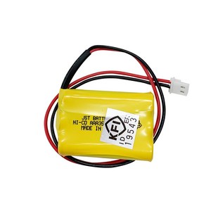 제이엔에스 소방배터리 3.6V AAA350mAh(1x3)-H04L 예비전원, 1개, 1개입